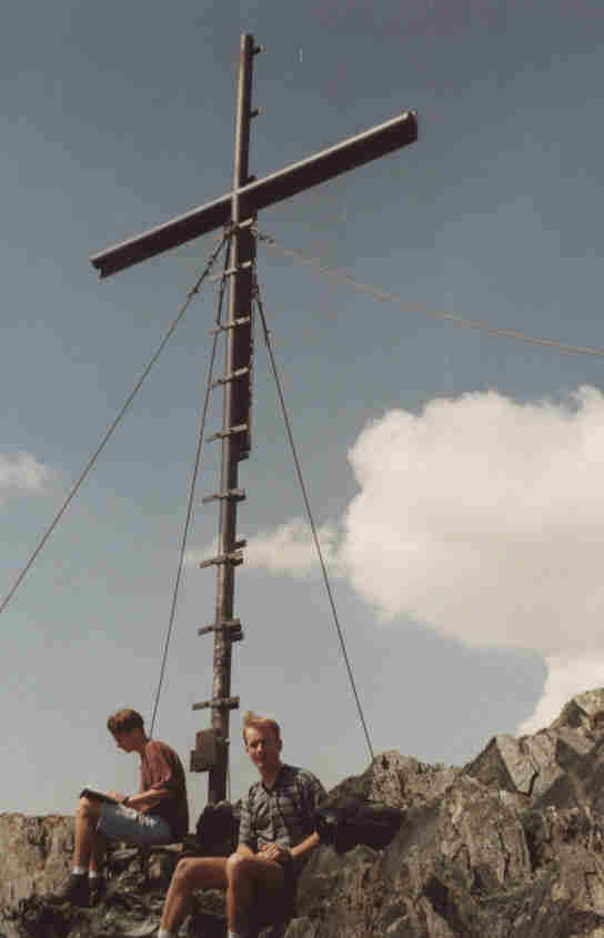 Gipfelkreuz des Auernigs
