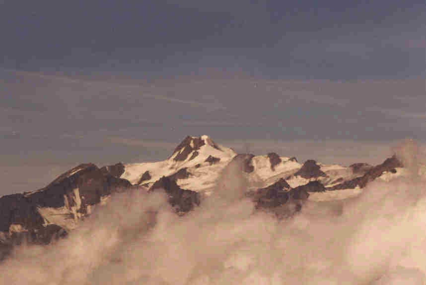 Blick auf die Wildspitze, hchster Berg Tirols