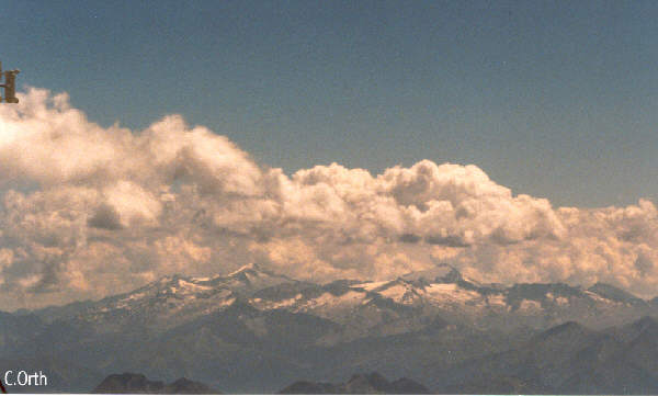 Gipfleblick auf Hochalmspitze und Ankogl