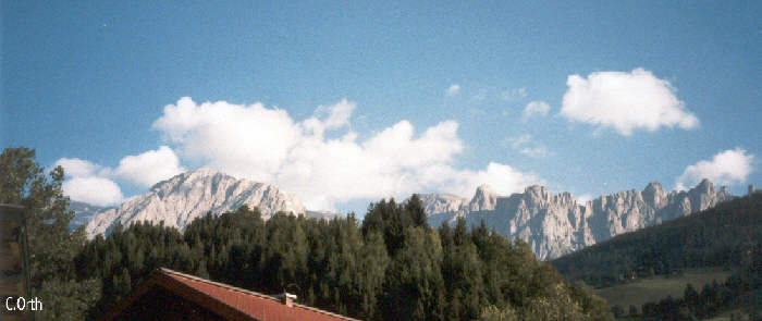 Blick auf das Hochknig Massif