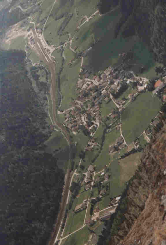 Blick auf Mallnitz