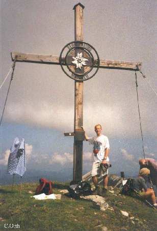 Gipfelkreuz der Seekarspitze