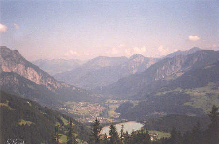 Blick in das Tschaggunser Tal