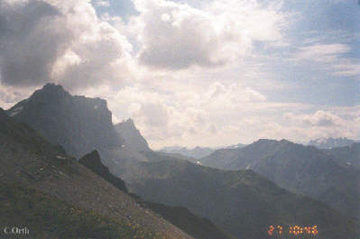 Blick Richtung Garschina Htte 