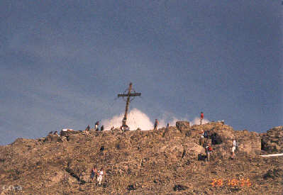 Gipfelkreuz der Schesaplana